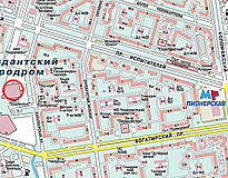 Байконур карта